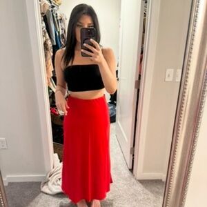 Abercrombie & fitch maxi skirt